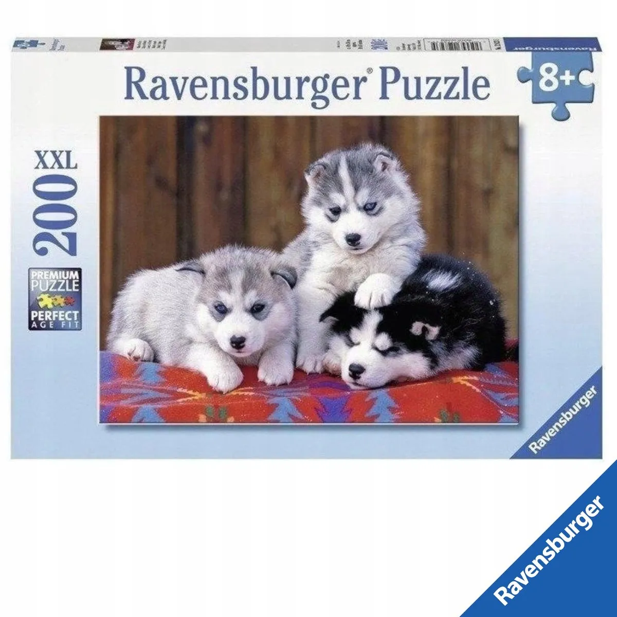 Ravensburger XXL Husky Pups Puzzel 200 Stuks