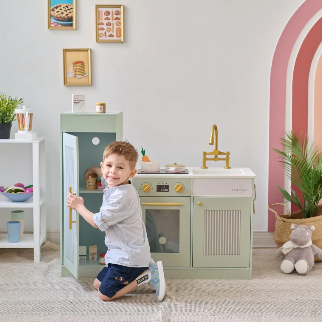 Teamson Kids Chester Houten Speelkeuken - Groen