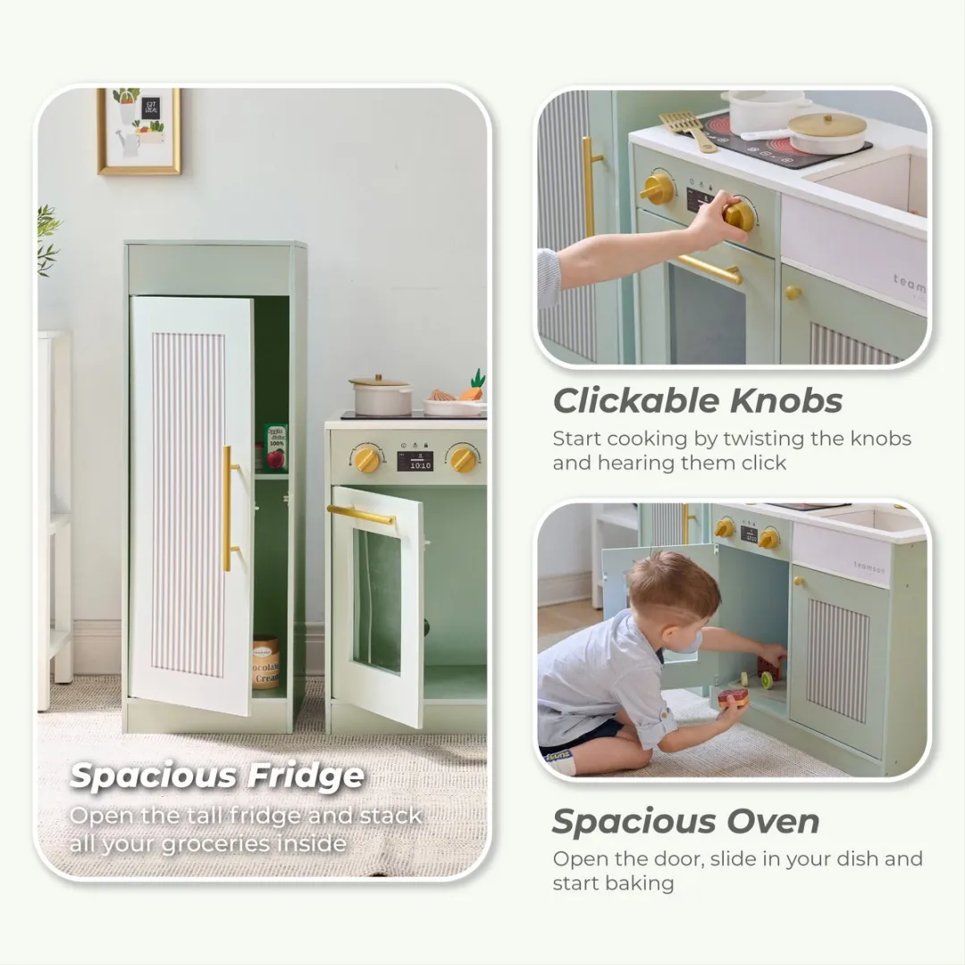 Teamson Kids Chester Houten Speelkeuken - Groen