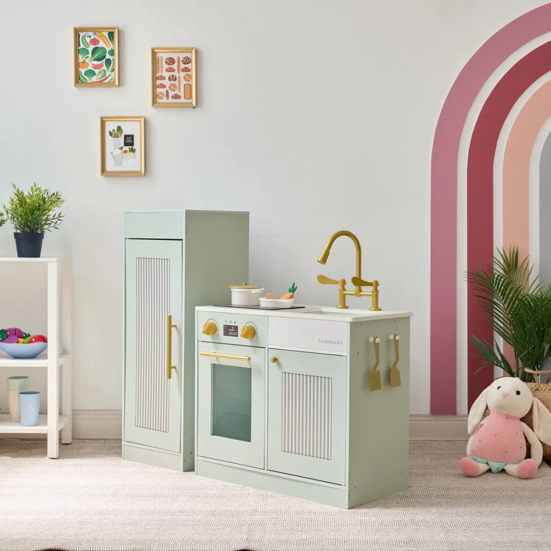 Teamson Kids Chester Houten Speelkeuken - Groen