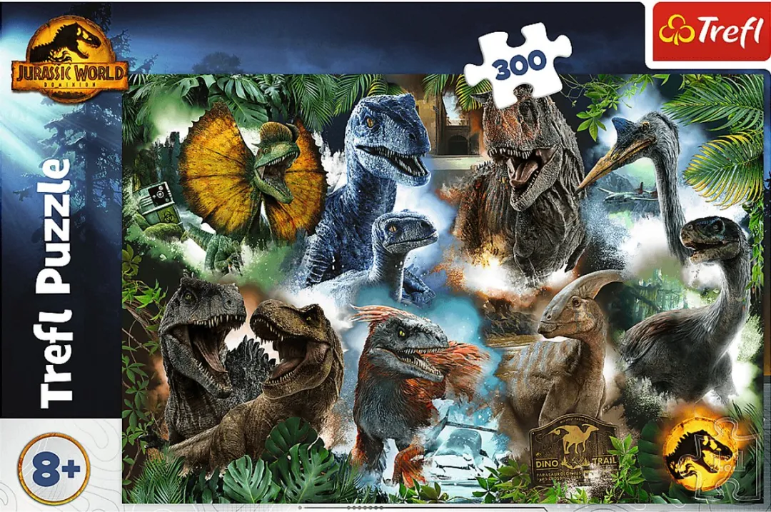 Trefl Jurassic World Puzzel 300 Stuks - Multicolor