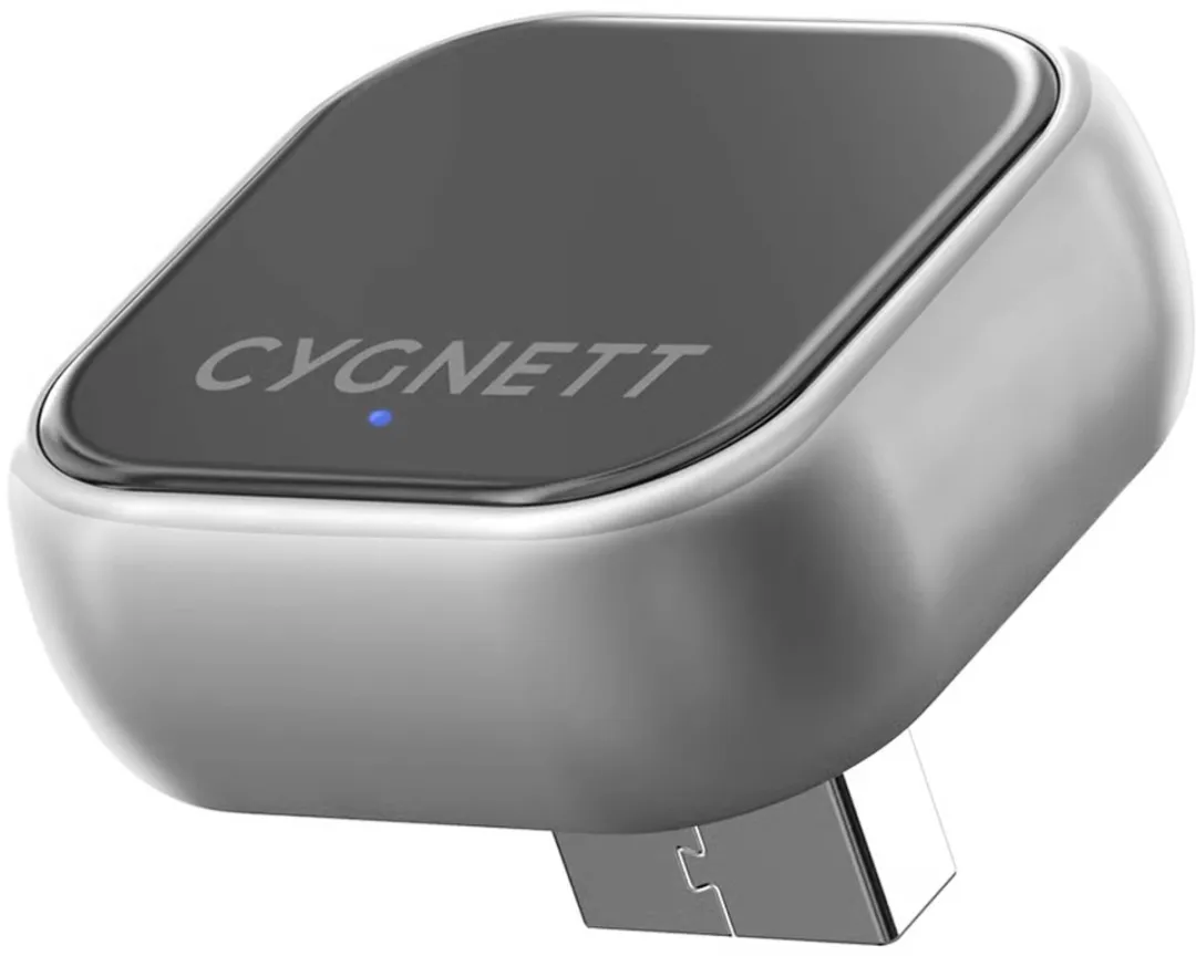 Cygnett CY5669WLCCH Draadloze Bluetooth Autoadapter CarPlay/Android Auto - Grijs