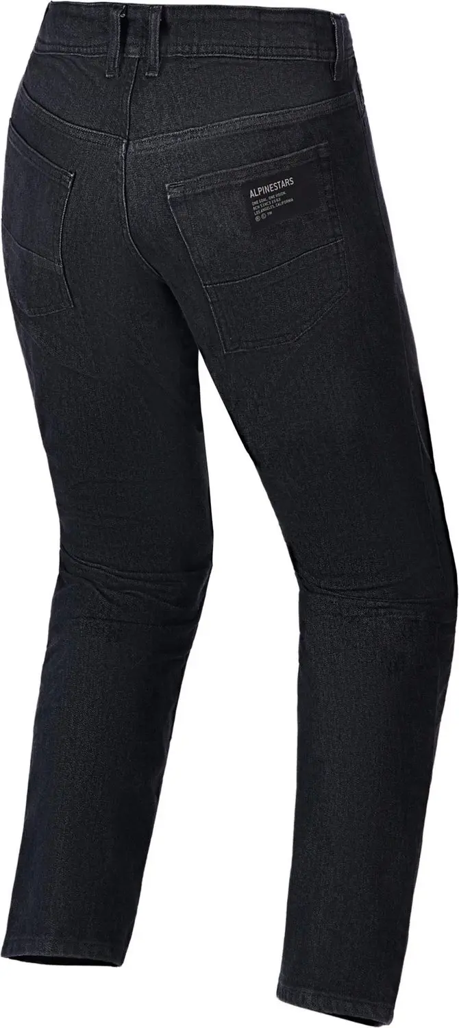 Alpinestars Flex-AST 5 Motorjeans Kort - Zwart Verbleekt - 31 - afbeelding 2 van 2