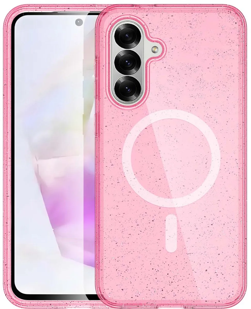 Imoshion Hoesje Samsung Galaxy A36 Sparkle Roze