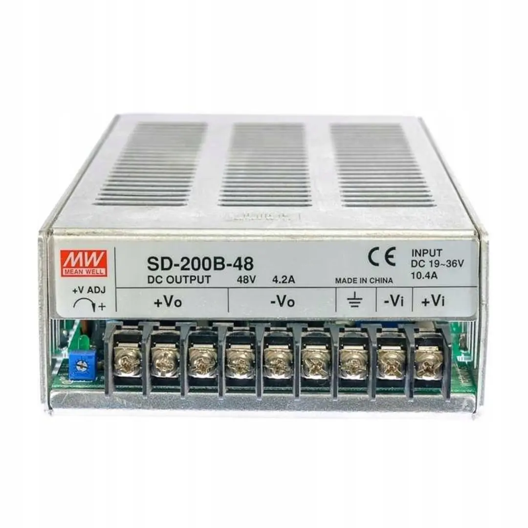 Mean Well SD-200B-48 DC/DC Omvormer 19-36V naar 48V 4,2A