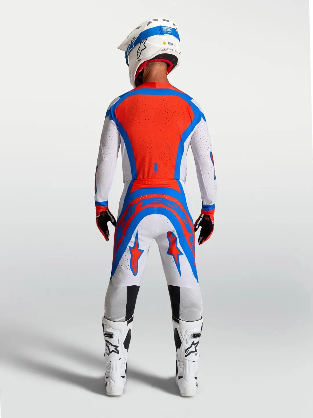 Alpinestars Supertech Vesta Motocrossbroek - Paars/Rood - afbeelding 4 van 6