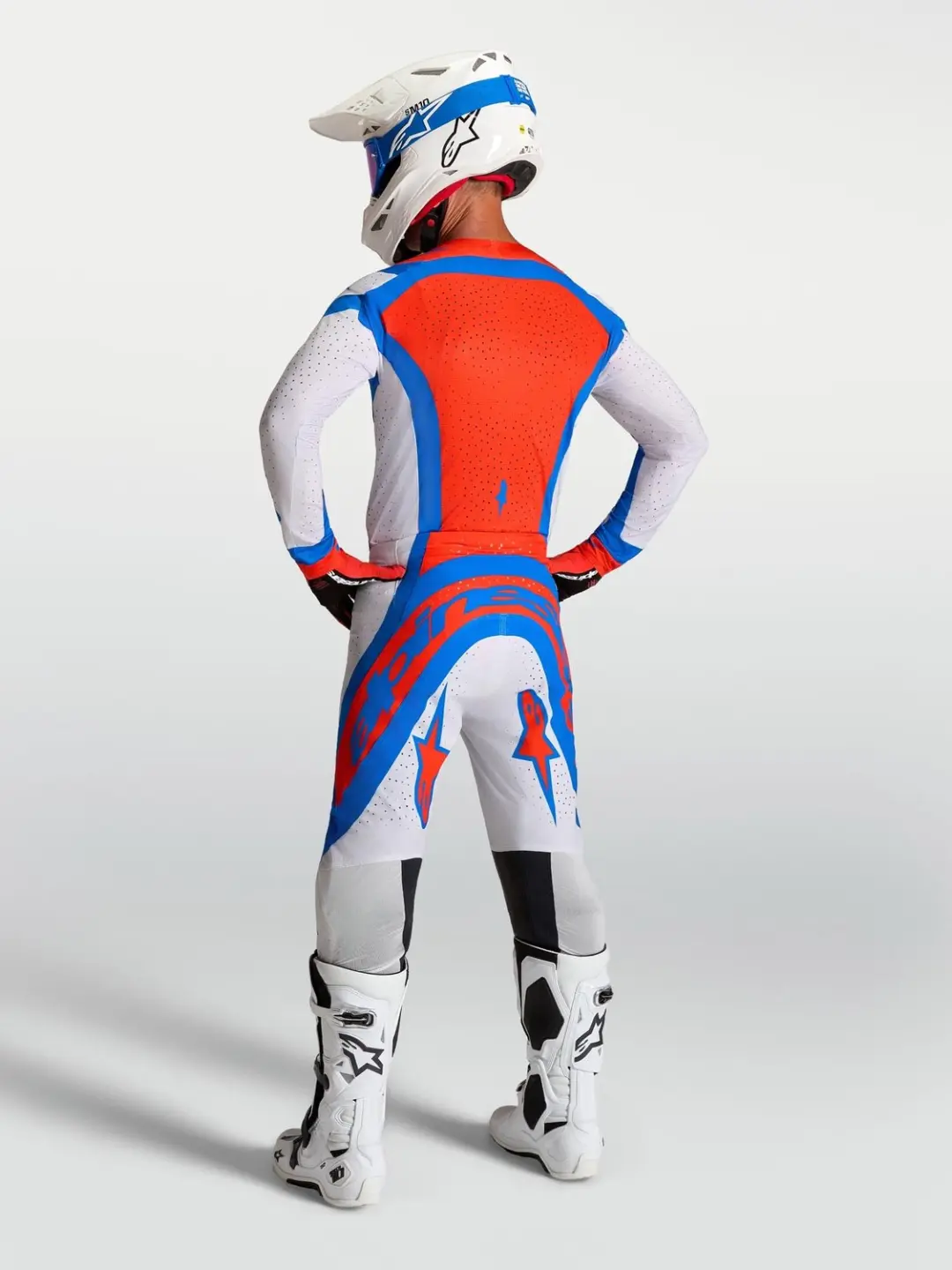 Alpinestars Supertech Vesta Motocrossbroek - Paars/Rood - afbeelding 2 van 6