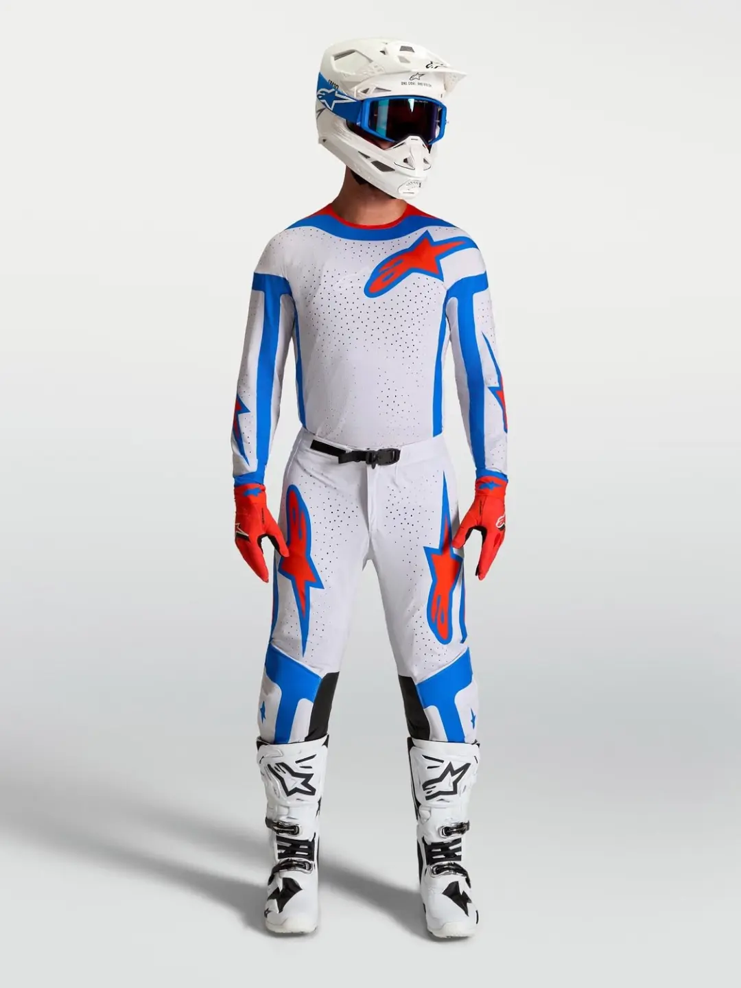 Alpinestars Supertech Vesta Motocrossbroek - Paars/Rood - afbeelding 6 van 6