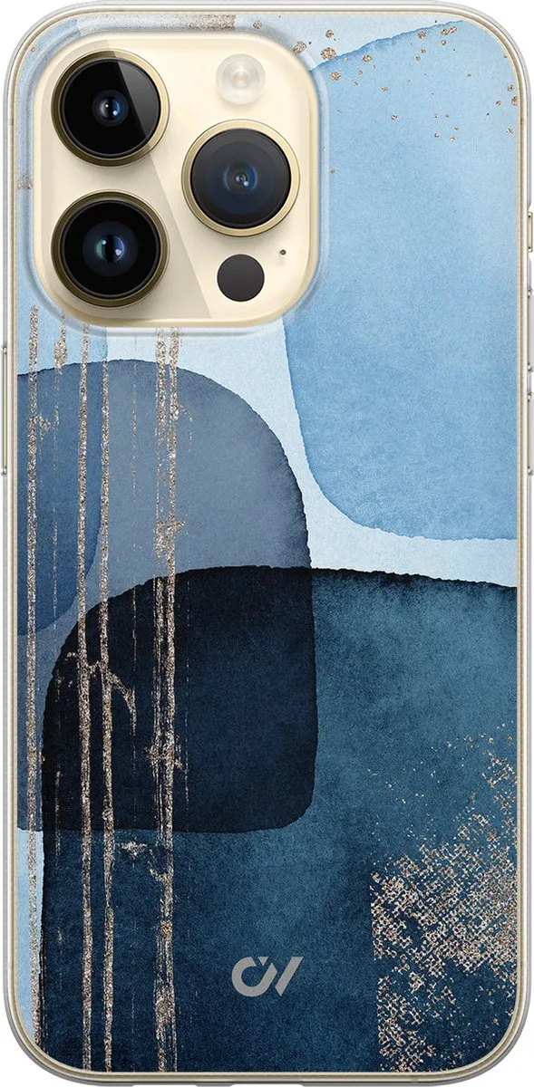 Casevibes Hoesje iPhone 14 Pro Blauw