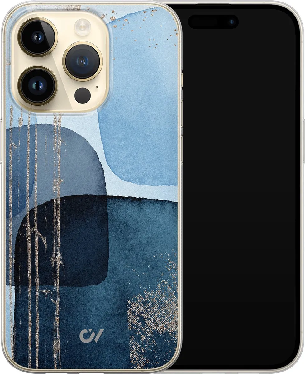 Casevibes Hoesje iPhone 14 Pro Blauw - A/14P/UV/028