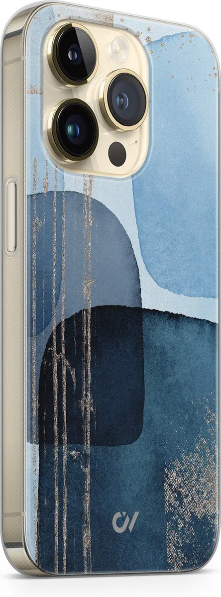 Casevibes Hoesje iPhone 14 Pro Blauw - A/14P/UV/028