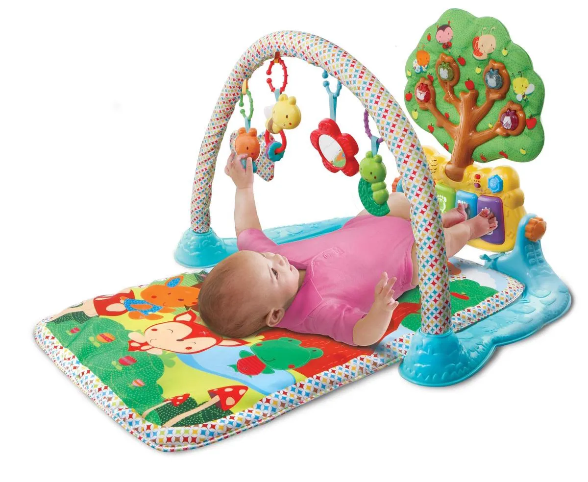VTech Baby Dierenvriendjes Speelmat - 9 Speelelementen - Multikleuren