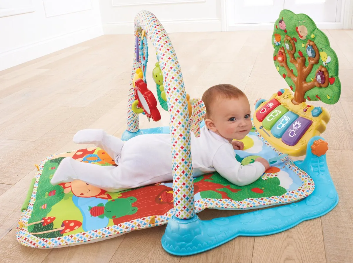 VTech Baby Dierenvriendjes Speelmat - 9 Speelelementen - Multikleuren