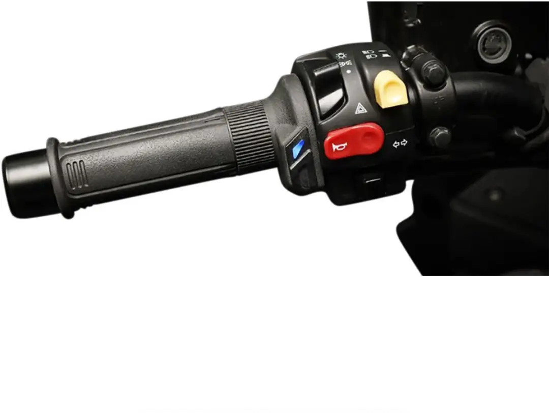 Handvatverwarming Koso HG13 120mm (geïntegreerde schakelaar)
