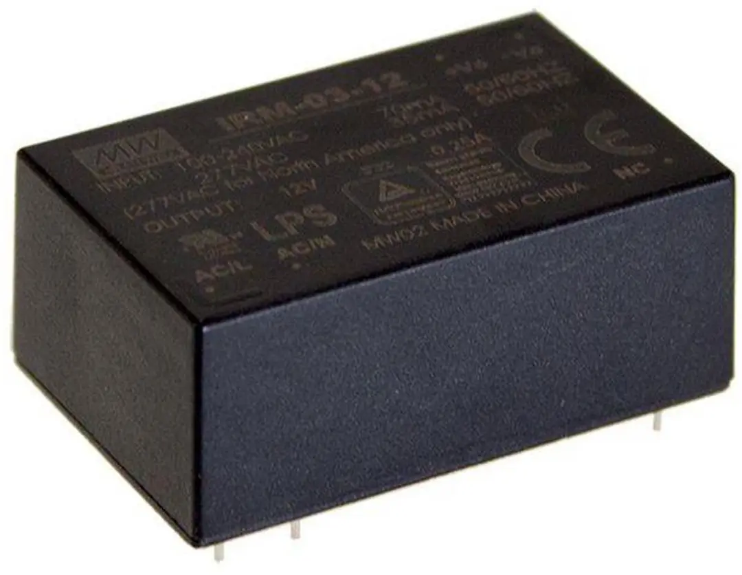Mean Well IRM-03-5 AC/DC Printnetvoeding 5V