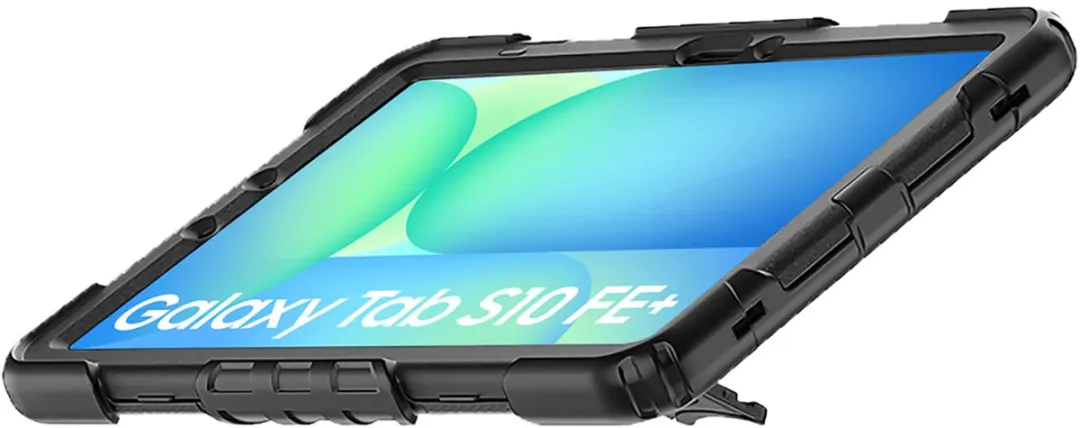 Just in Case Rugged Case Samsung Galaxy Tab S10 FE+ - Zwart
