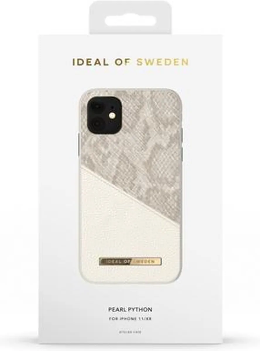 iDeal of Sweden iPhone 11/XR Atelier Case 200 - Pearl Python - afbeelding 3 van 3