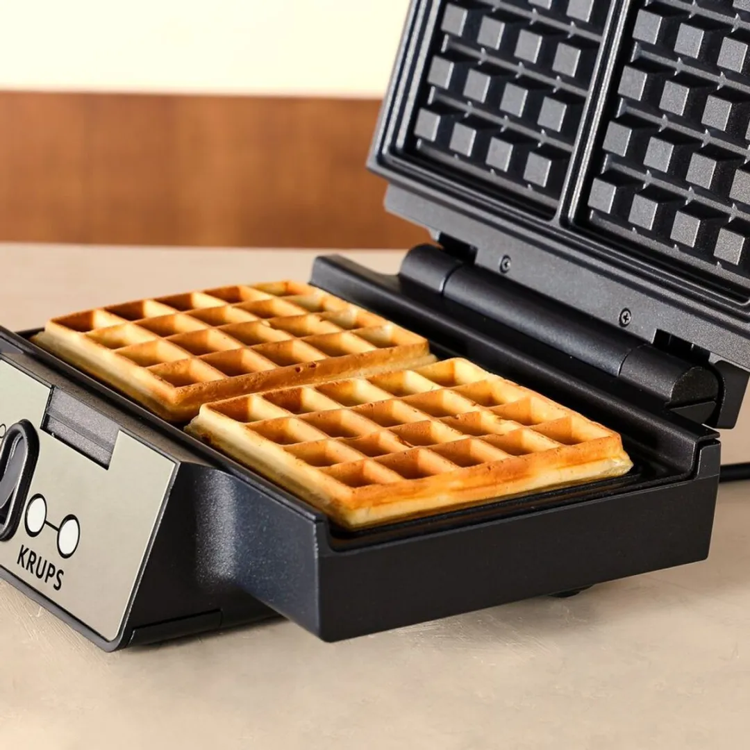 Krups Iconic FDK261 Wafelijzer - 850W - 2 Platen - Zwart