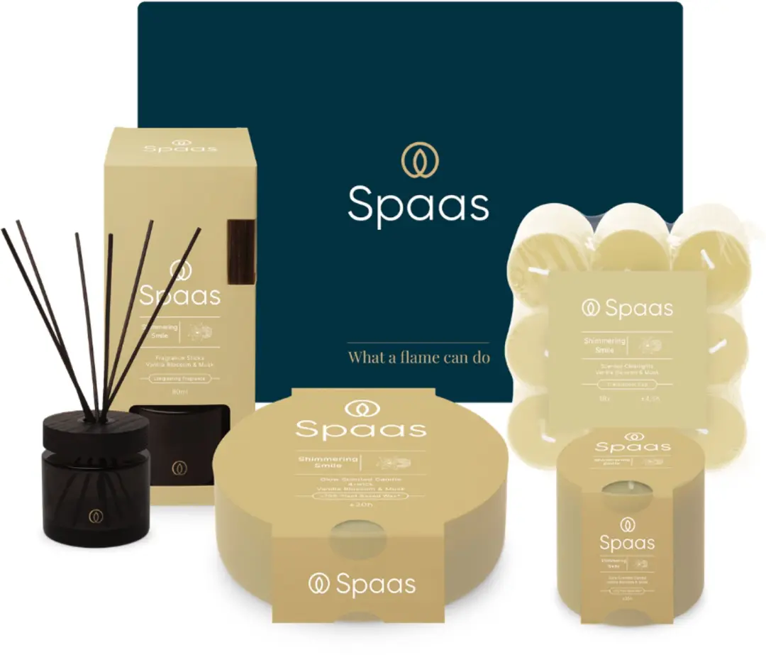 Spaas Geurkaarsen Set
