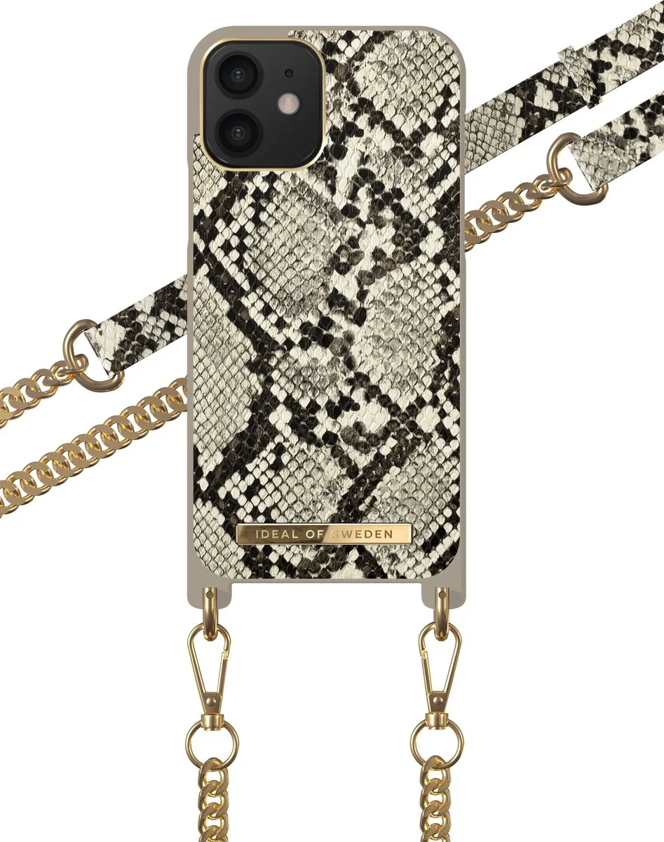 iDeal of Sweden Phone Necklace Case iPhone 12/12 Pro Desert Python