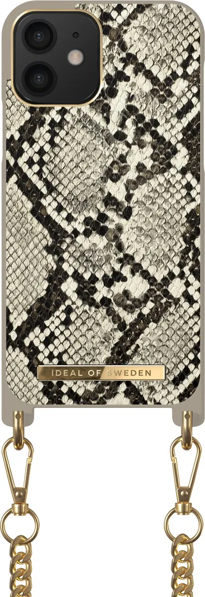 iDeal of Sweden Phone Necklace Case iPhone 12/12 Pro Desert Python - IDNCSS20-I2061-203 - afbeelding 2 van 6