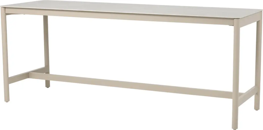 Soho high dining tuintafel 220x75xH95 cm keramiek latte Taste 4SO