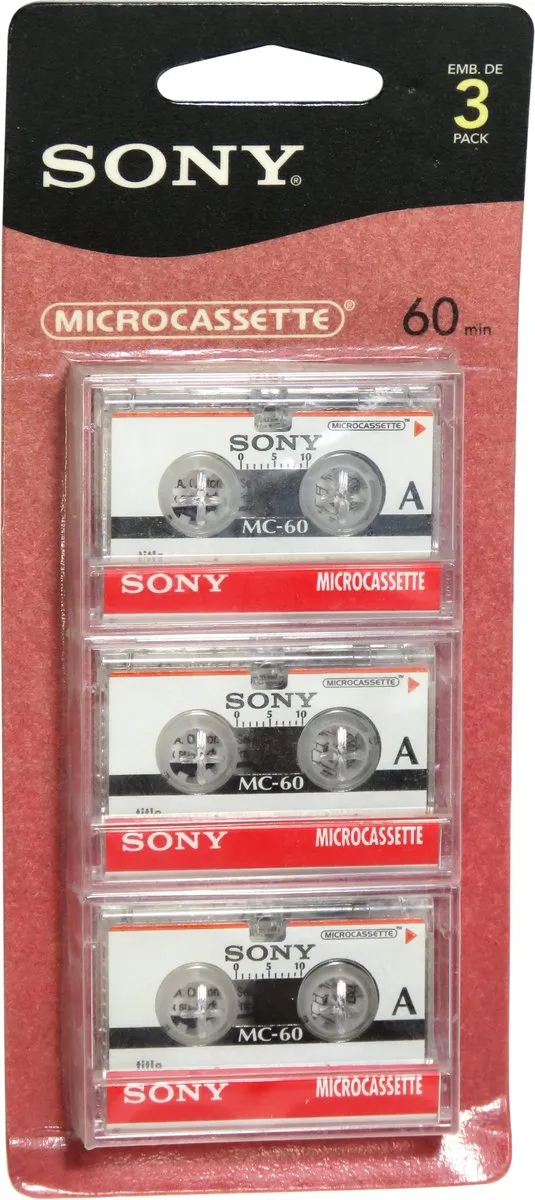 Sony 3MC60 Microcassettes
