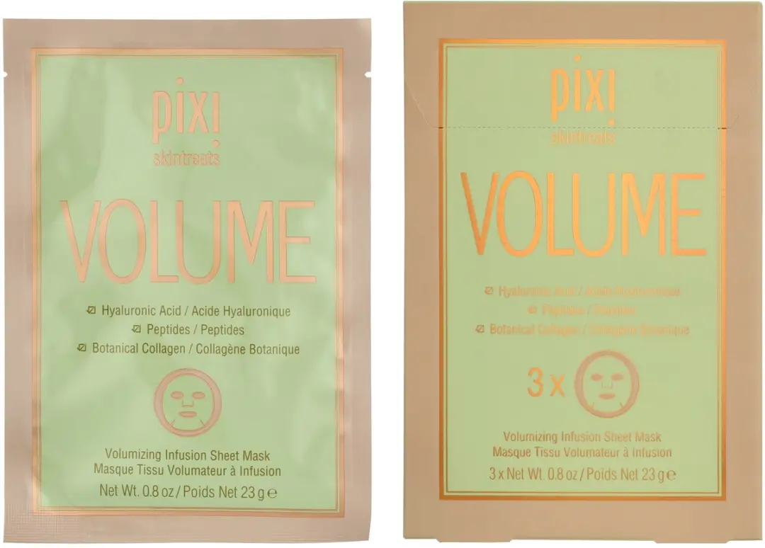 Pixi Botanical Collagen Volume Sheet Mask - 3 stuks - afbeelding 2 van 4