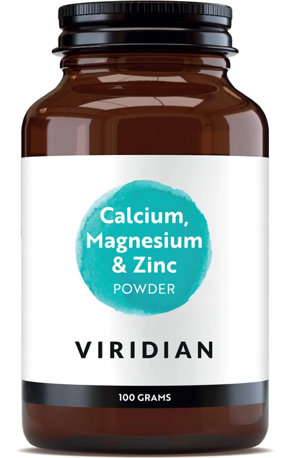 Viridian Calcium Magnesium & Zinc Poeder - 100g - afbeelding 2 van 2