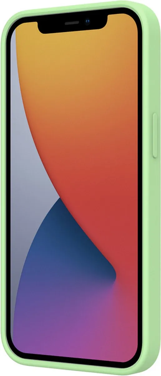 Nillkin CamShield Silicone Hoes - iPhone 12 Pro Max - Groen - afbeelding 5 van 5