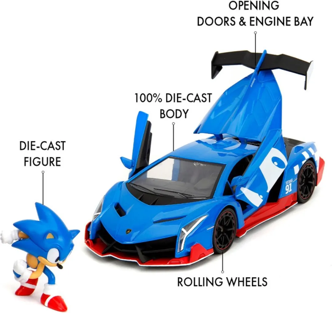 Jada Toys Lamborghini Veneno Sonic Modelauto 253255082 - Kleurloos