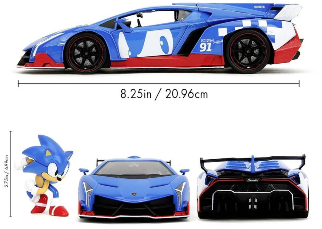 Jada Toys Lamborghini Veneno Sonic Modelauto 253255082 - Kleurloos - afbeelding 6 van 6