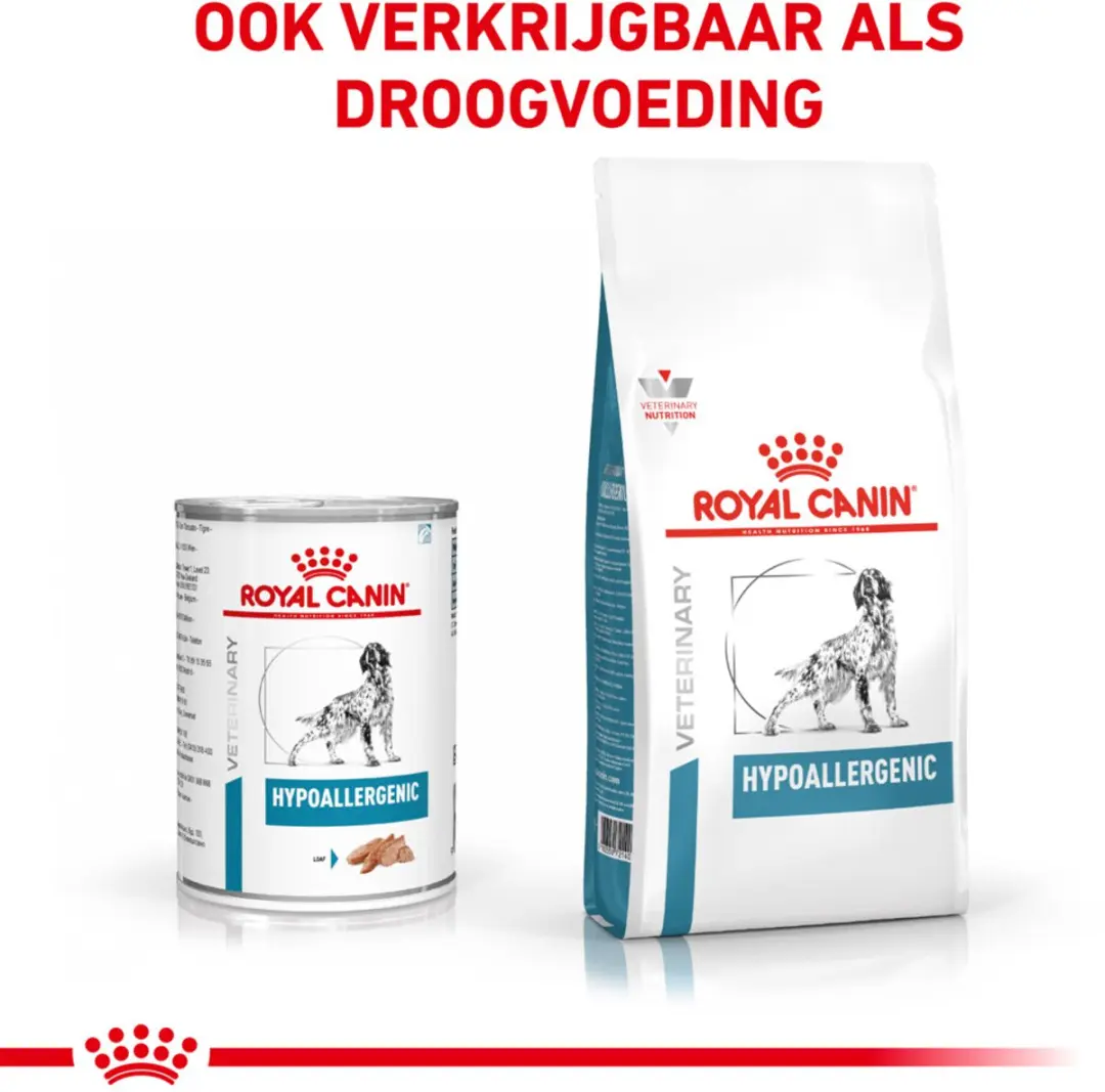 Royal Canin Veterinary Diet Hypoallergenic Hondenvoer Nat - 12x 400g - afbeelding 5 van 5