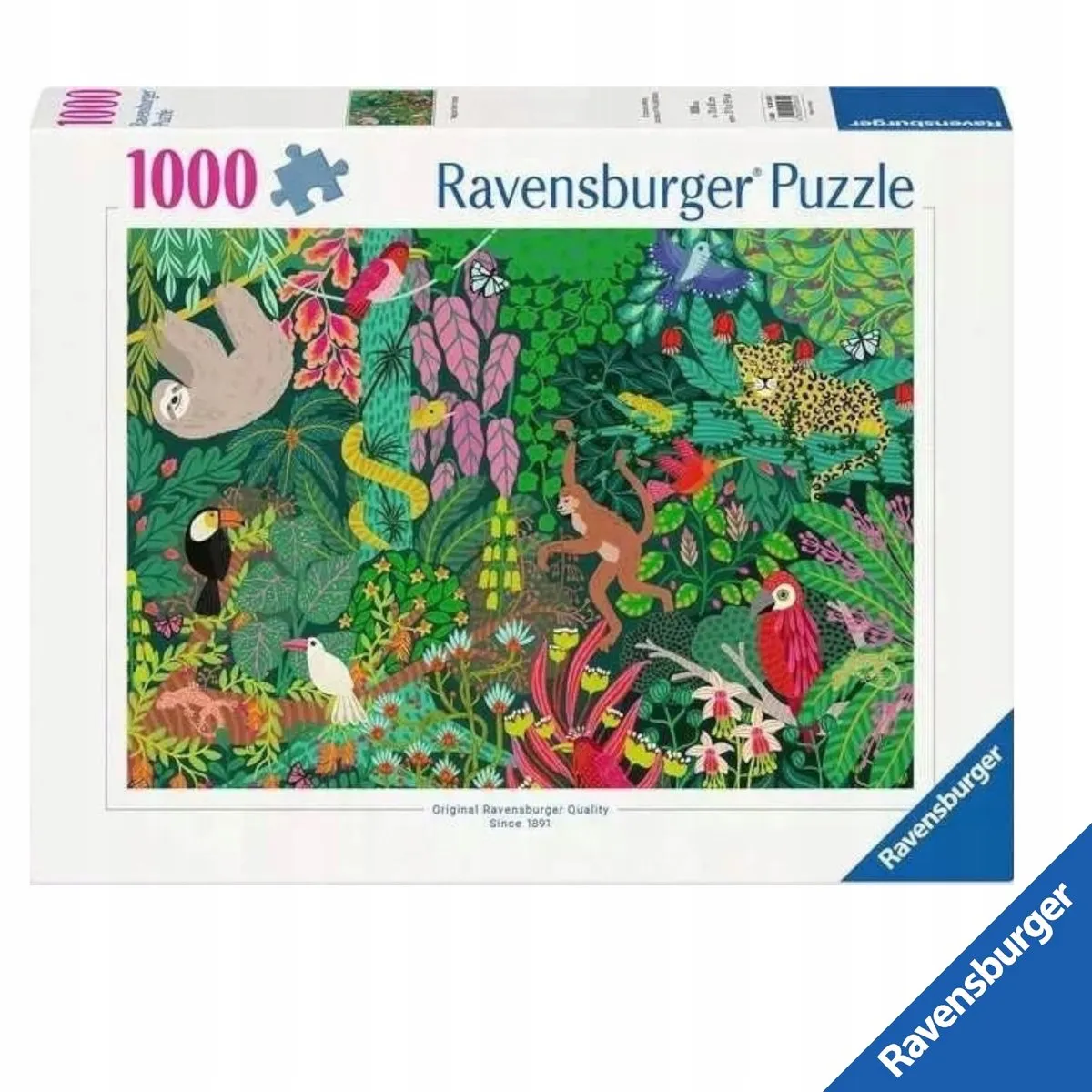 Ravensburger Premium 1000-delig Puzzel Magisch Regenwoud
