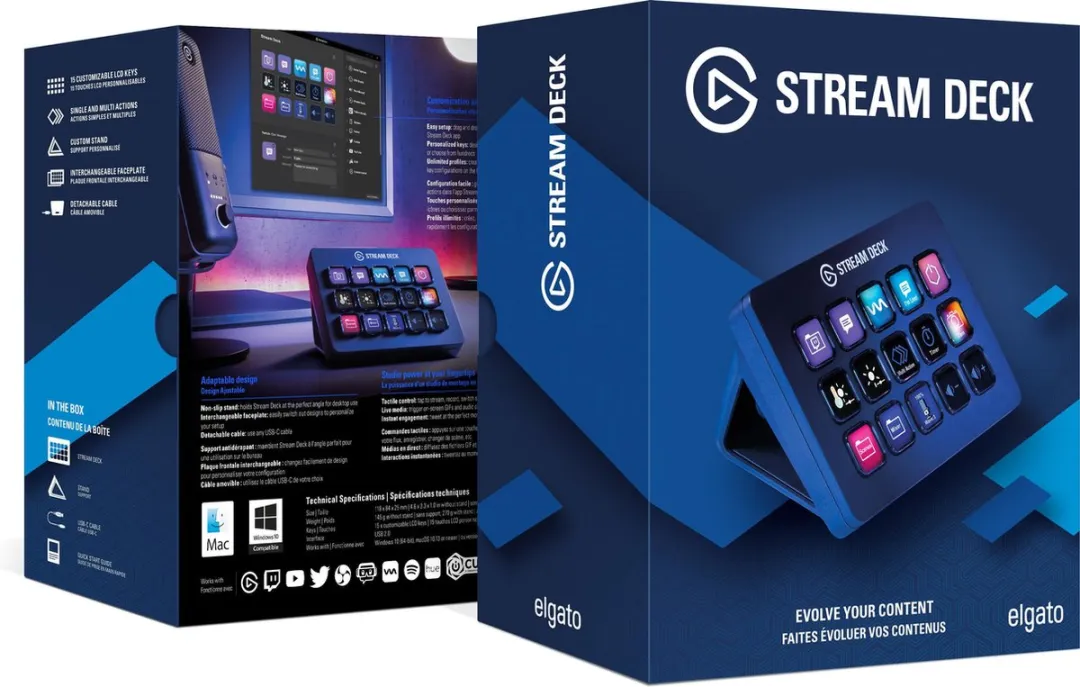 Elgato Stream Deck MK.2 15 Knoppen - Zwart