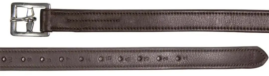 HKM Anna lederen stijgbeugels - 125cm - Zwart - afbeelding 3 van 3