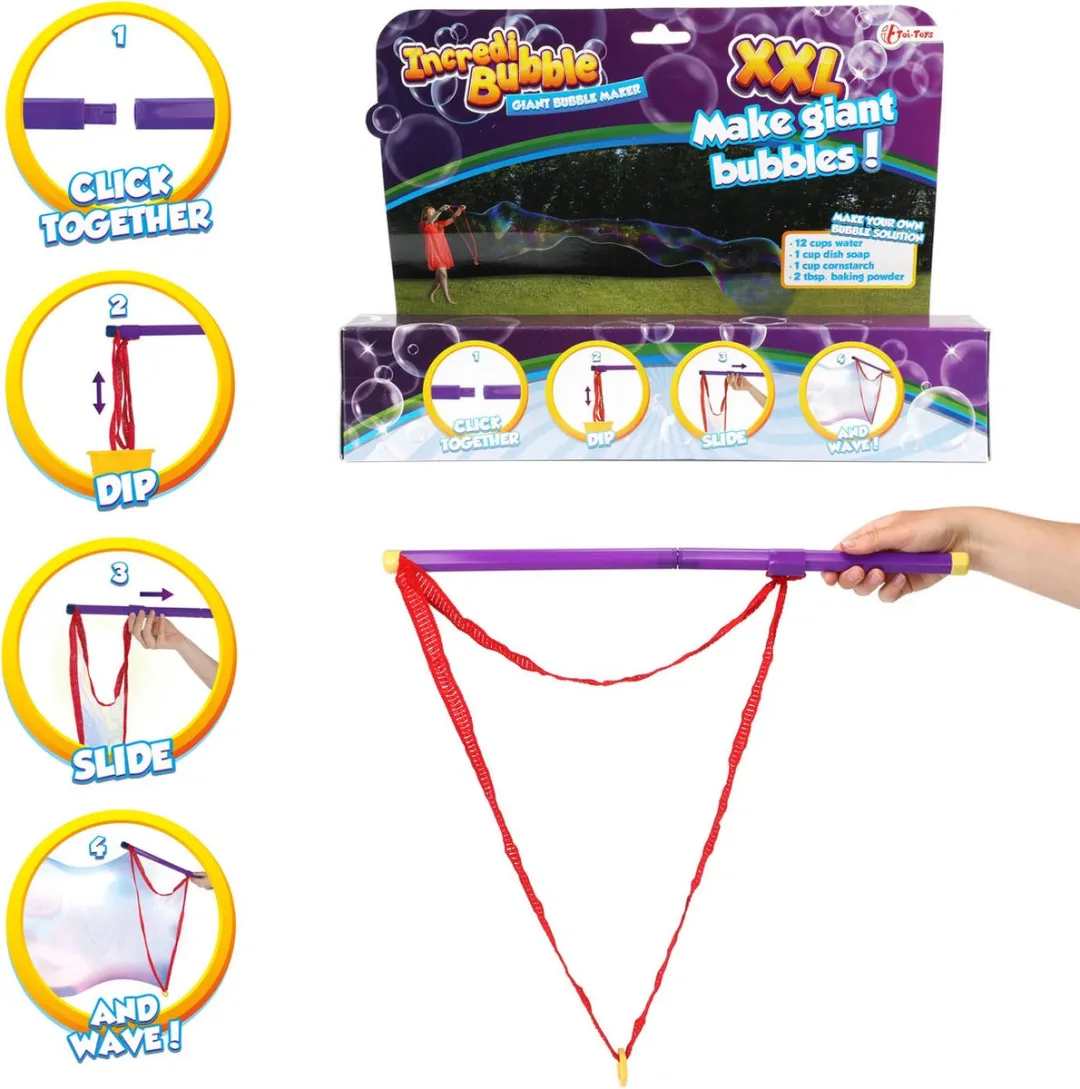 Toi-Toys Mega Bellenmaker - Verschillende kleuren