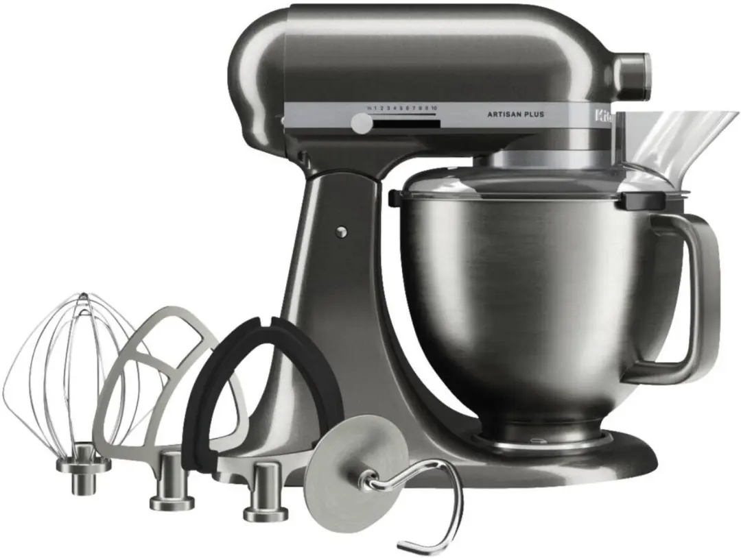 KitchenAid 5KSM50PKVEMS Artisan Plus Standmixer Grijs