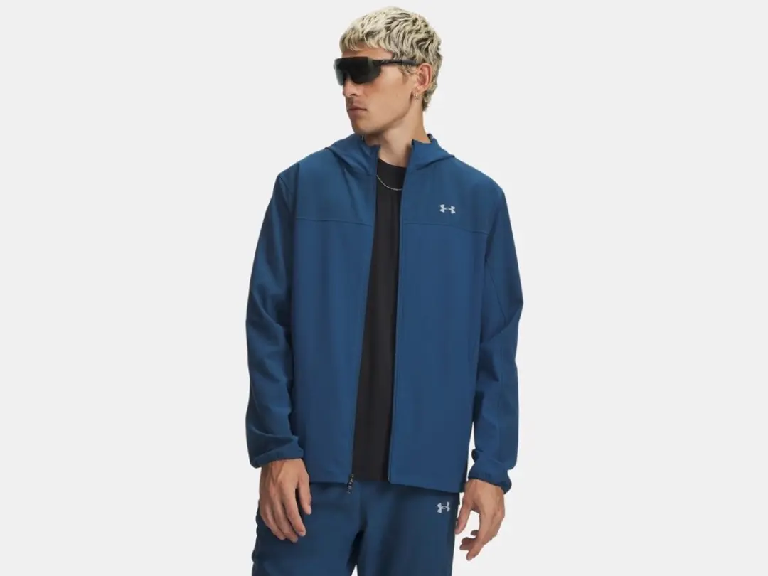 Under Armour Velociti Pro Storm Windjack - Blauw - XXL - afbeelding 2 van 3