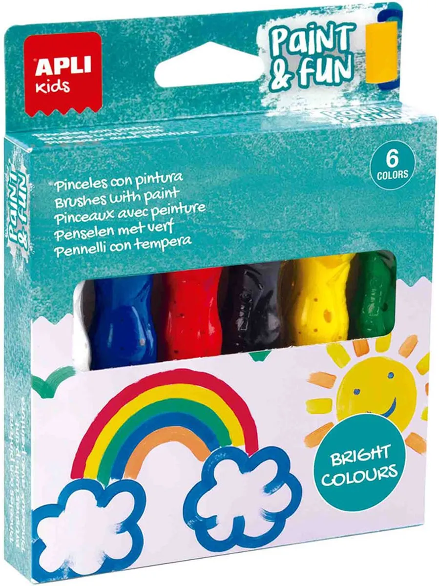 Apli Kids Verftubes met kwast