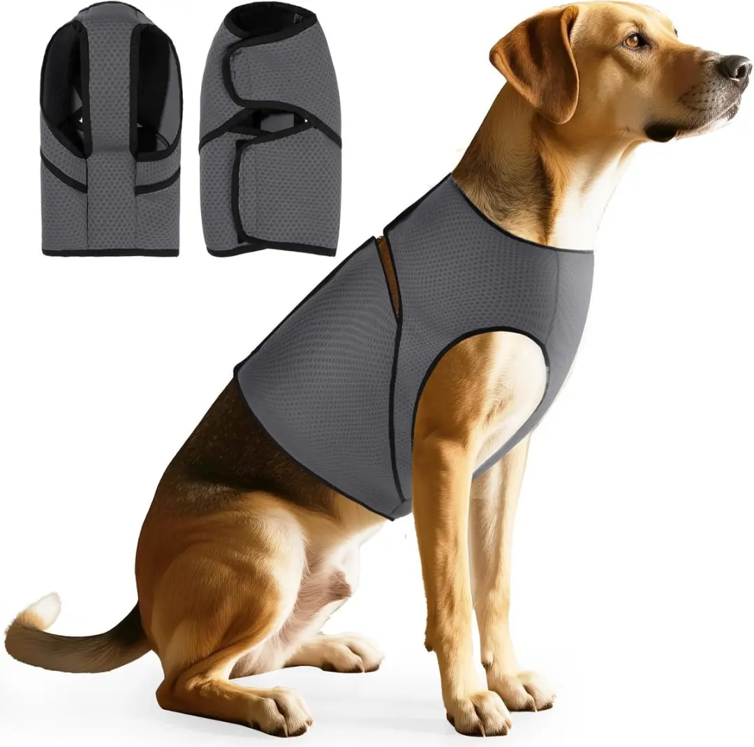 Ademend anti-angst hondenvest
