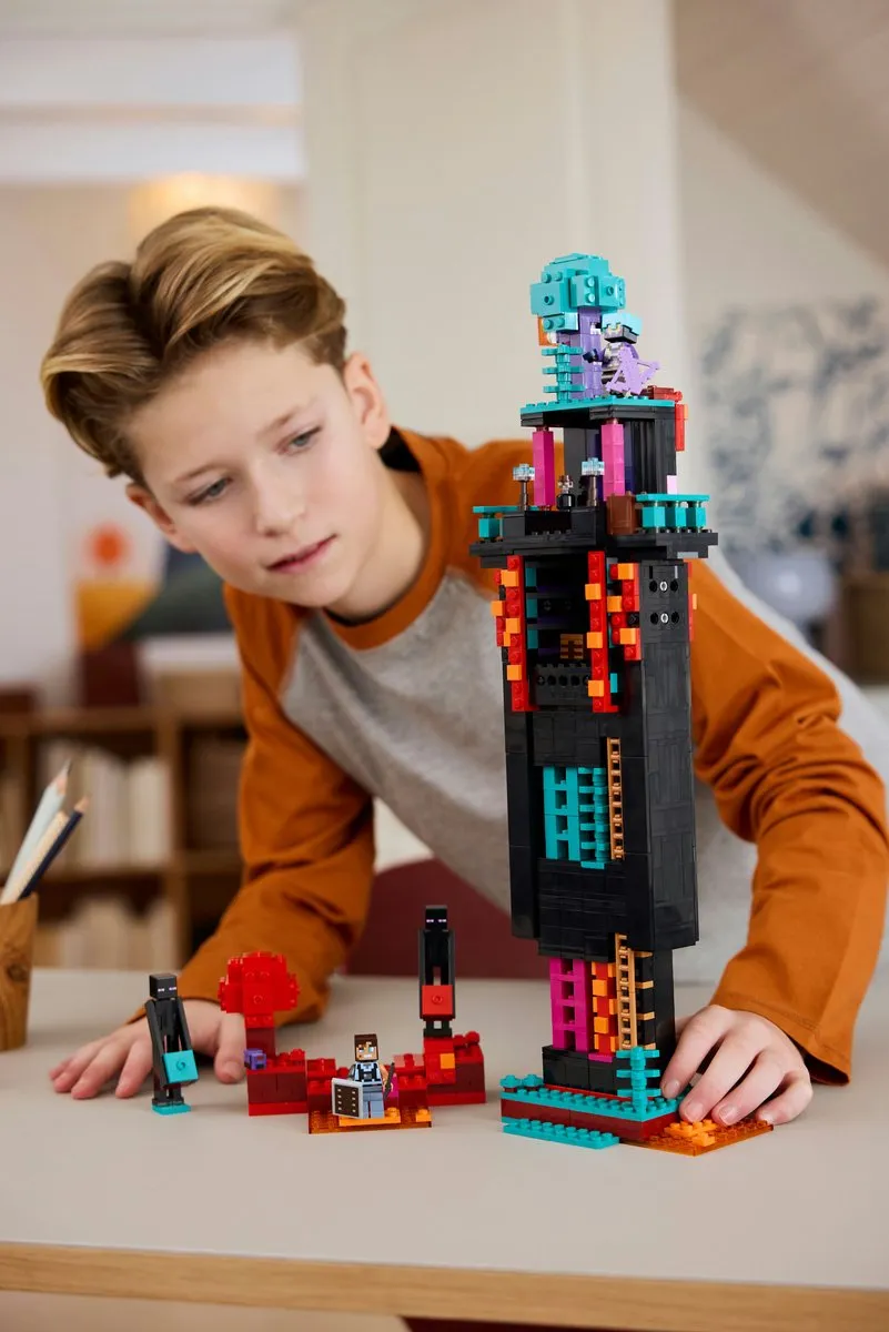 LEGO Minecraft 2in1 De Enderman Toren 21279 - 867 Stenen - Multicolor - afbeelding 6 van 6
