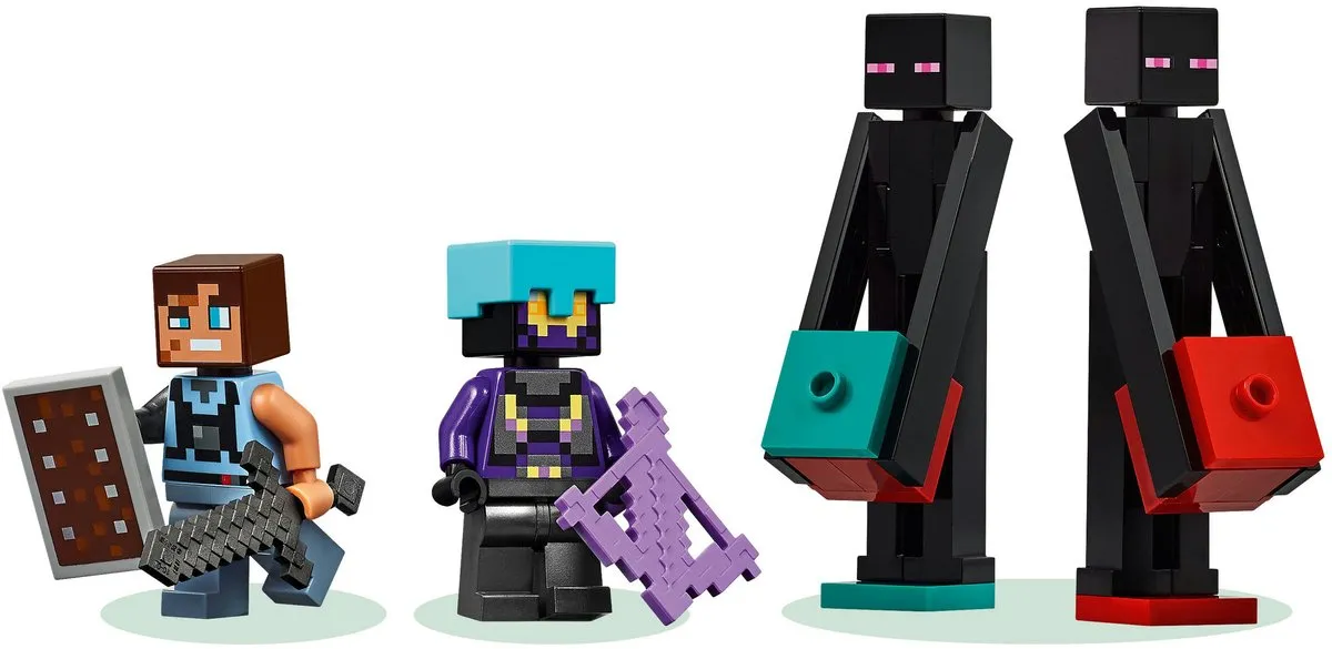 LEGO Minecraft 2in1 De Enderman Toren 21279 - 867 Stenen - Multicolor