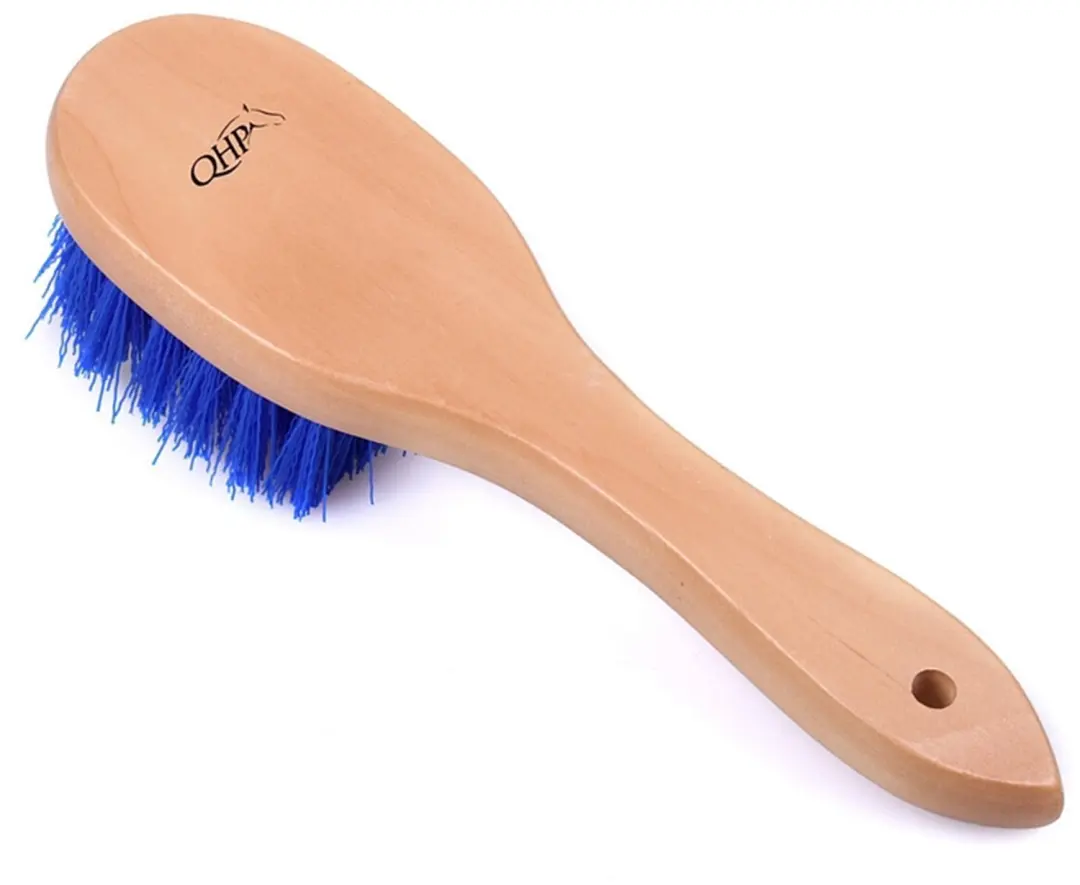 QHP Color Hoefborstel - Kobaltblauw - afbeelding 2 van 4
