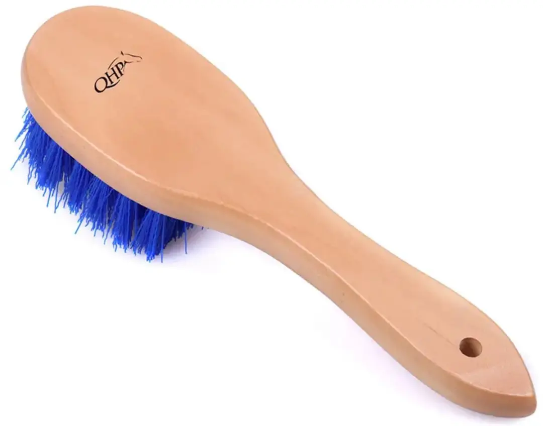 QHP Color Hoefborstel - Kobaltblauw - afbeelding 4 van 4