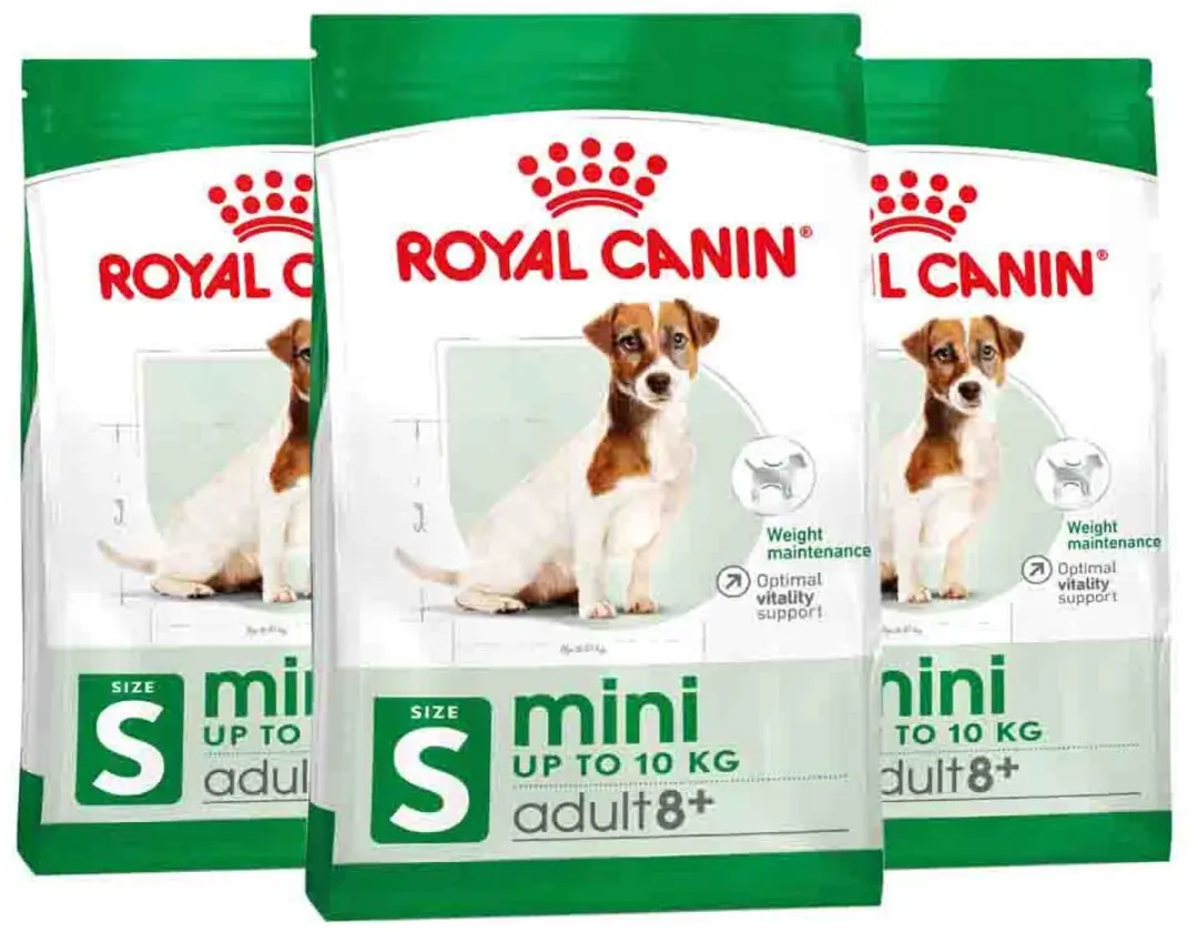 Royal Canin Mini 8+ Hondenvoer Droog - 3x 2kg - afbeelding 6 van 6