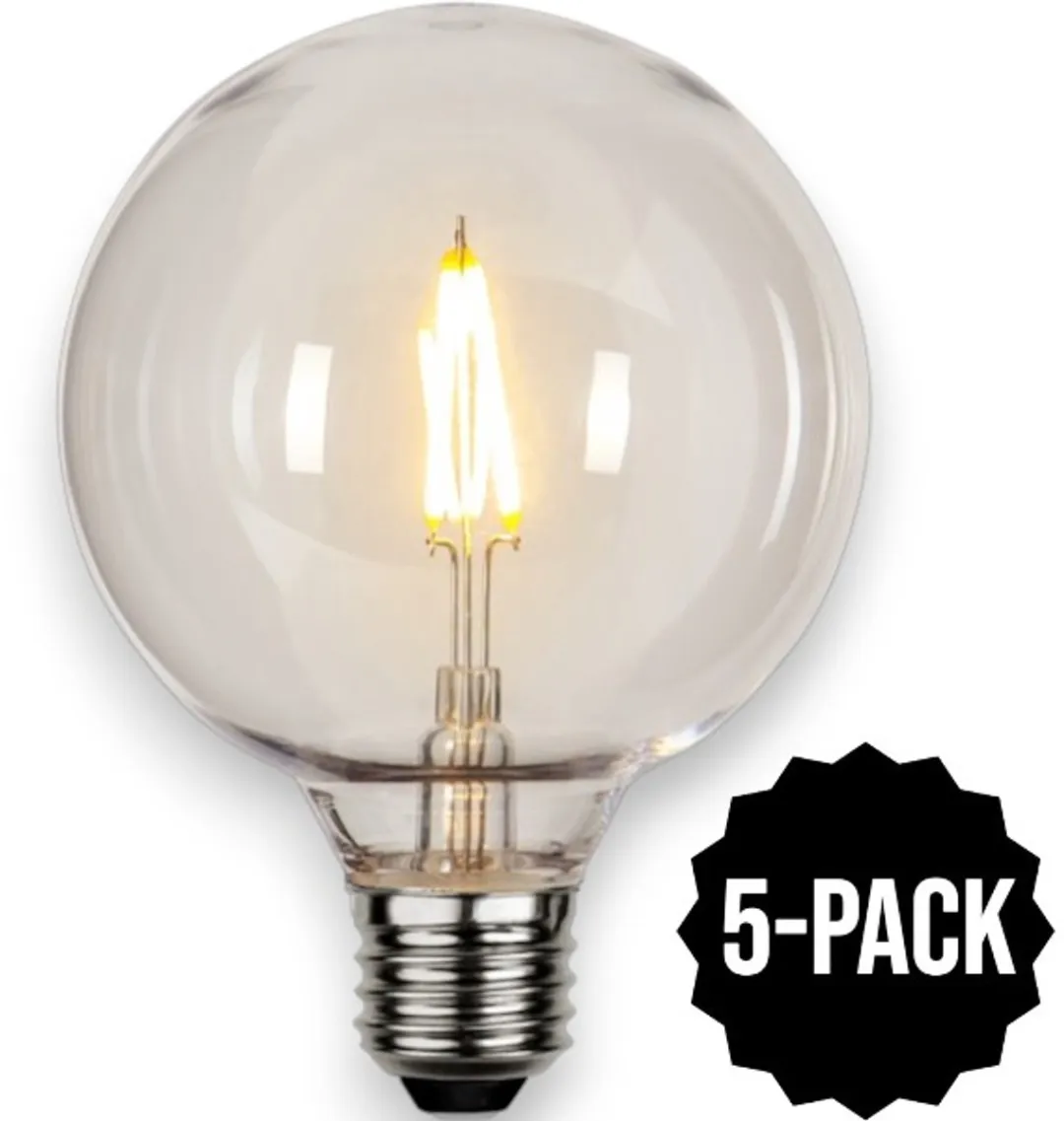 Star Trading Prikkabel G95 E27 1W Super Warm Wit