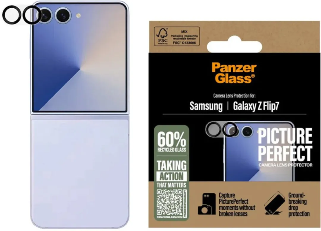 PanzerGlass Picture Perfect Camera Lens Protector Samsung Galaxy Z Flip 7
