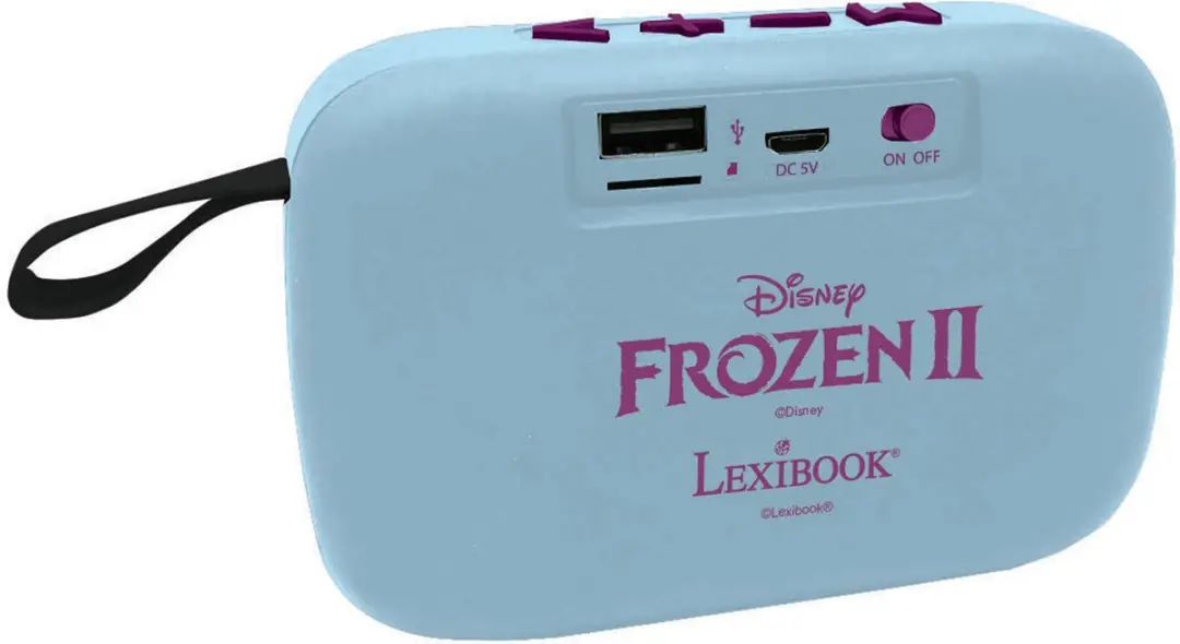 Disney Frozen Bluetooth® draagbare luidspreker met stoffen afwerking - afbeelding 6 van 6