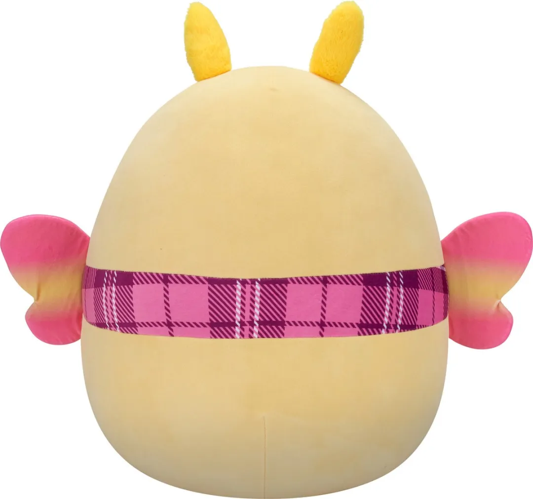 Squishmallows Miry Geel met Roze Plaid 50cm Pluche